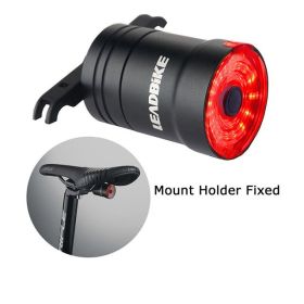 Waterproof night riding warning light (Option: Saddle fixed)