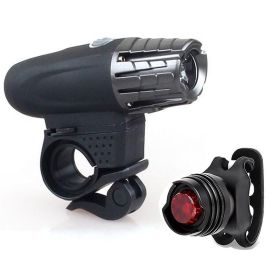 USB charging headlight taillight set (Option: B)