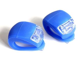 LED Bike Safety Light (Color: Blue)