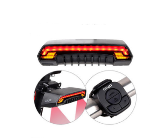 Smart LED Wireless Tail Light (Option: Black 3pcs)