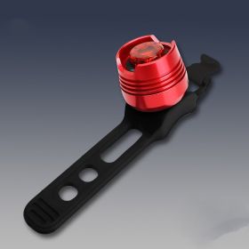 High Brightness Gem Aluminum Alloy Bicycle Taillight (Color: Red)
