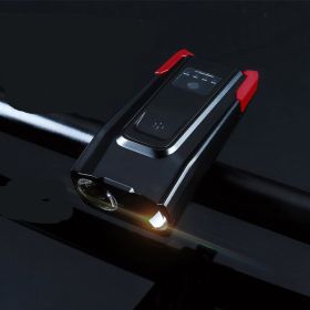 Mountain Bike Touch Type Rainproof Charging Horn Lamp (Option: F)