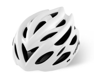 KINGBIKE Bicycle Cycling Helmets MTB Cycling Helmet Ultralight In-mold With Visor Titanium Breathable Road Mountain Bike Helmet (Color: White)