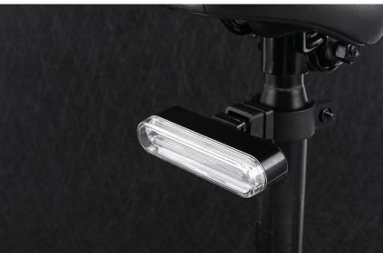 New Product Colorful Taillights Mountain Bike Headlights Usb Charging Road Mountain Bike Night Riding Rechargeable Taillight Set (Option: Colorful-B)