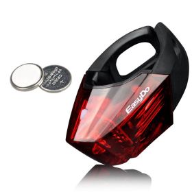 Bicycle Tail Light Safety Tail Light Night Riding Light (Option: Battery version)