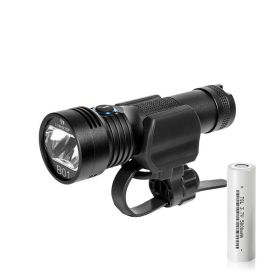 Multifunctional Bicycle Light Car Headlight USB Charging Strong Light Flashlight (Option: A)