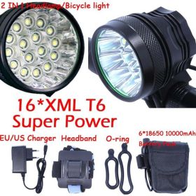 Bicycle headlight (Option: Black-UK)
