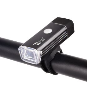 USB charging night riding headlight (Option: 180LM-Black)