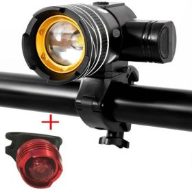Rechargeable bicycle headlights (Option: 3 style)