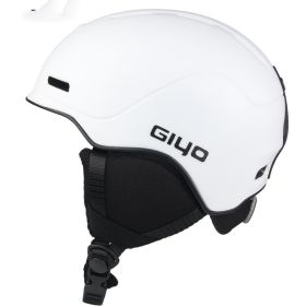 Warm and windproof helmet (Option: White-One size)