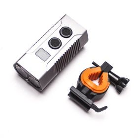Waterproof cycling lights (Color: Grey)