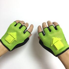 Induction Turn Light Gloves (Option: Green-XL)