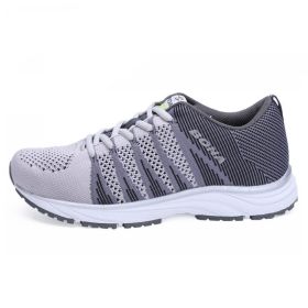 Leather Women's Sports Shoes Factory Direct Sales, Women's Hiking Shoes, Running Shoes (Option: Grey-41)