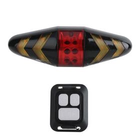 Bicycle steering lights (Color: Red)