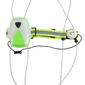 Safety Vest Warning Bicycle Light (Option: Green-adult)